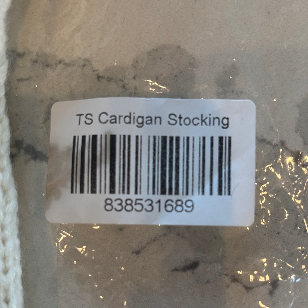 Taylor Swift Cardigan Christmas Stocking - Picture 2 of 6
